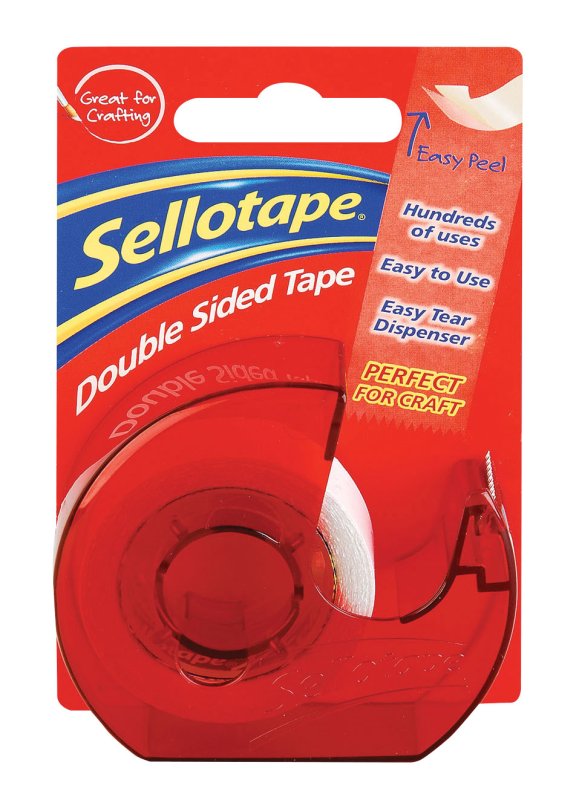 SG04907 SELLOTAPE 15MMX5M DOUBLESIDED : Williams Direct