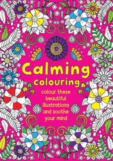 SF09810 BOOK A4 CALMING COLOURING : Williams Direct