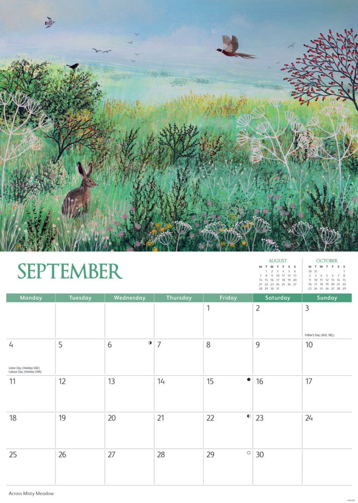 DF1006 CALENDAR A4 JO GRUNDY COUNTRY Williams Direct