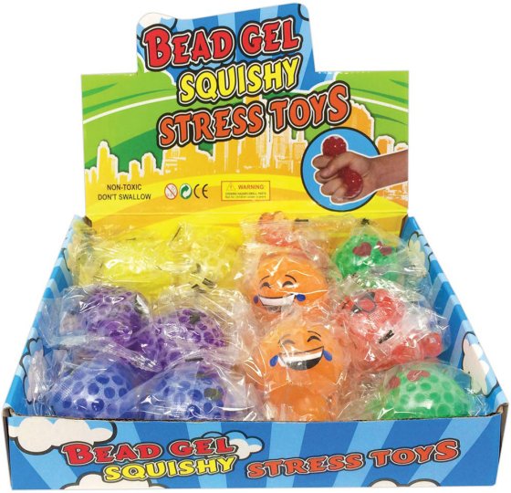 BEAD GEL SQUISHY STRESS TOYS : Williams Direct